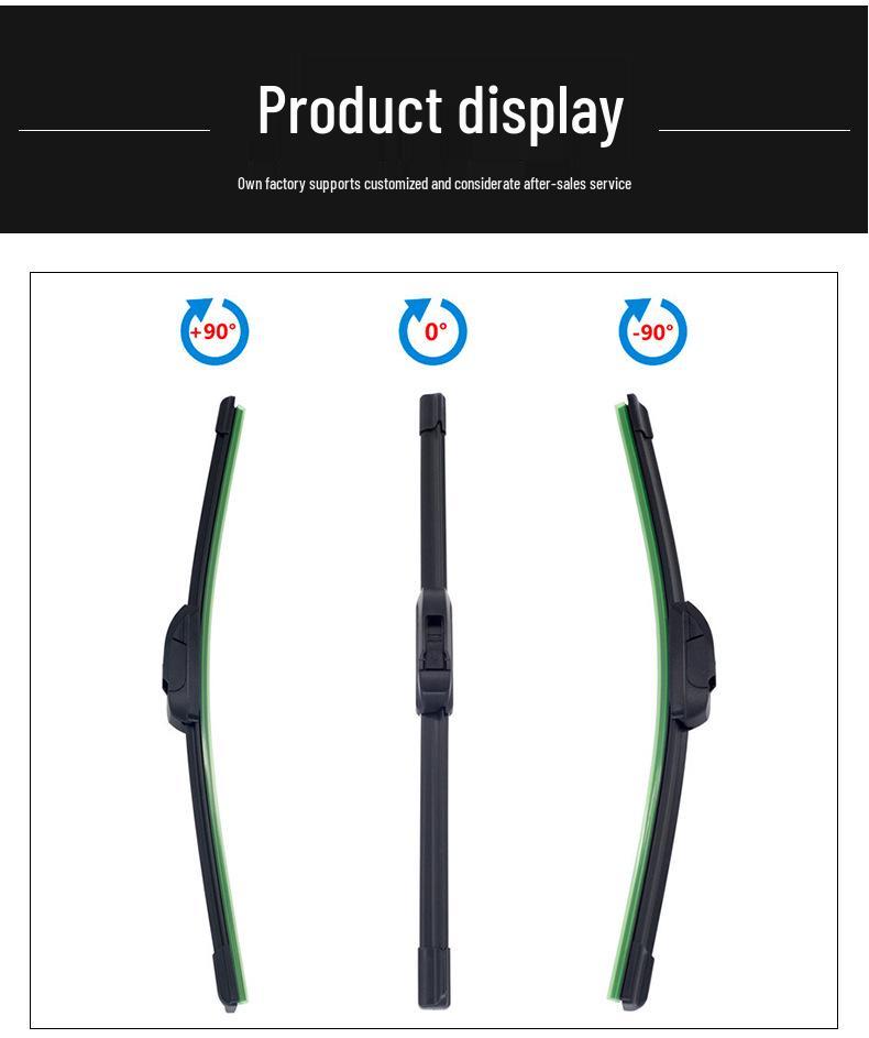 Bo Zhou Silent Wiper Blades for Changan Eado, CS35, CS75, CX20, Yuexiang V3/V5/V7