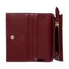 Gucci Animal print snap closure coated fabric wallet mini women's beige and dark brown