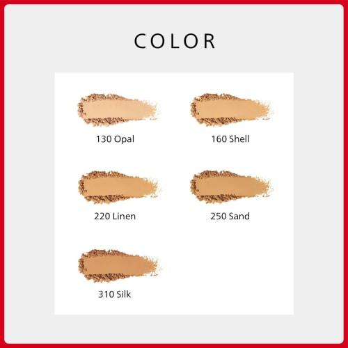 [Official] SHISEIDO Makeup Synchro Skin Self-Refreshing Custom Finish Powder Foundation (Refill) 220 Linen 9.5g SPF35 PA++++ | Foundation | Powder | U