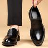 Hot Sale Casual Leather Shoes Men's Classic Dress Men's Shoes Single Shoes High-end Wedding Shoes Flow Fashion Shoes