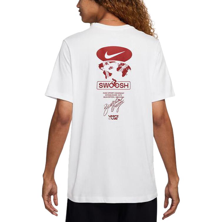 Nike Club Ss25 Ssnl Sports Casual Crew Neck Short Sleeve T-Shirt Men Tops White HJ0731100