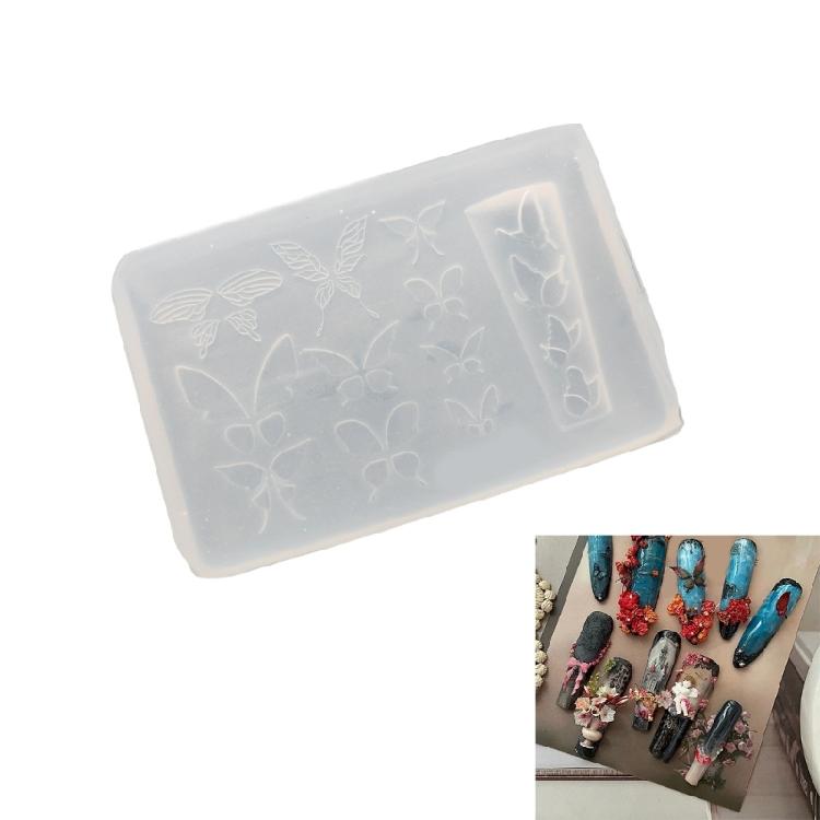 Elegant Bowknot Silicone Mould Set Decoration for Stylish 3D Nail Art Earrings and Necklace Creation Decoration