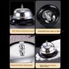 Jingmao Stainless Steel Food Call Bell, Dining Bell, Ringing Device, buzzer for Bar And Pet, Table Bell