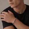 Fashion Silver Color Hollow Cross Chain Bracelets for Men High Quality Stainless Steel Bracelet Waterproof Punk Jewelry Gift