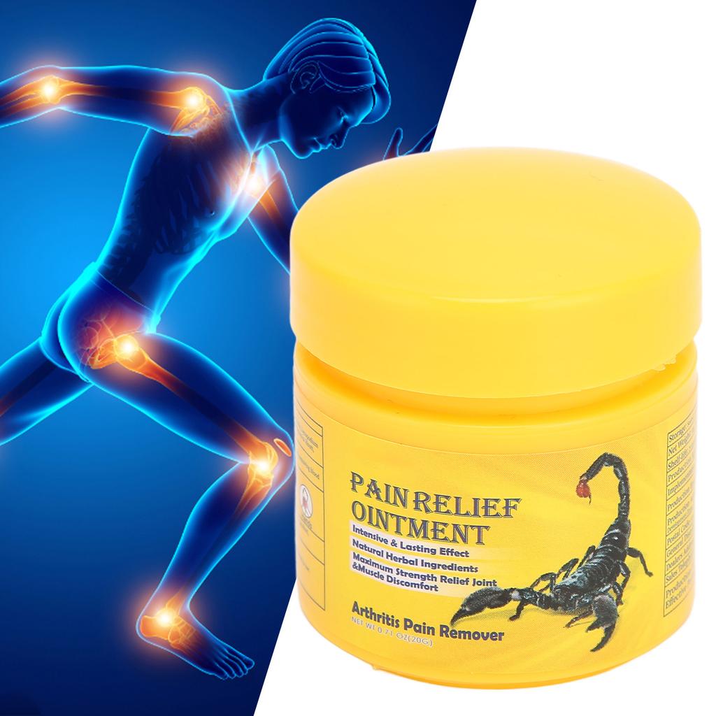 Joint Pain Ointment Reduce Arthritis Muscle Strain Pain Relieving Cream for Neck Shoulder Waist Leg 0.71oz