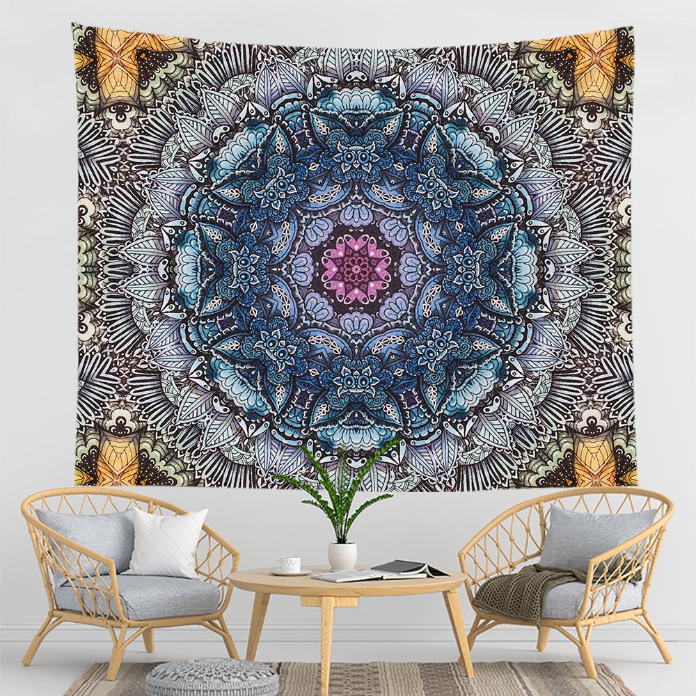 Mandala Tapestry Indian Tapestry Bohemian Tapestry Wall Tapestry Wall Hanging Pared Wall Hanging Bedding