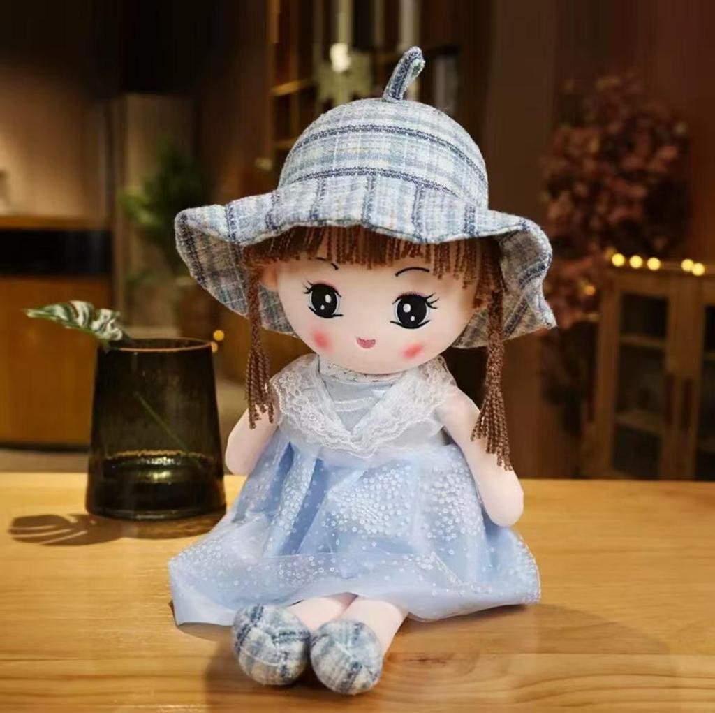 Adorable Plush Doll for Girls - Soothing Birthday Gift
