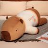 Pillow Capybara Animal Soft Texture Design Plush Lying Doll Duck Sakaban Orange