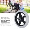 6in 5 Loch Solid Wheel PU Rollstuhl Rollator Caster Hub Ersatz 608ZZ Metalllager