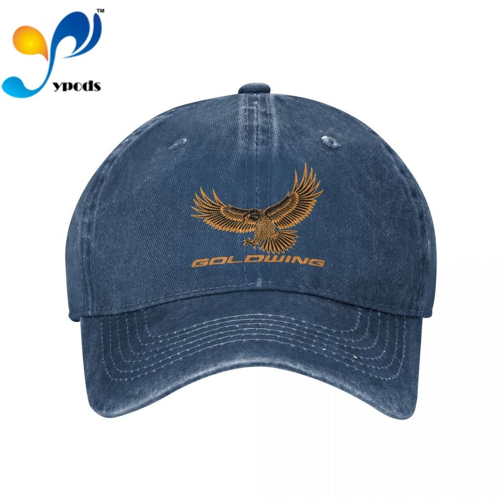 Goldwing Unisex-Baseballkappe, Unisex-Damen-Snapback-Mütze, Papa-Mütze, Sommer-Sonnenkappe für Unisex- und Damen-Hüte