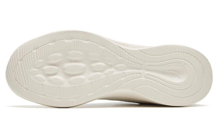 Men's Sneakers Anta Wander Casual Slip Resistant Abrasion Resistant Low Top Sprint Running Shoes Men's White