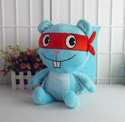 Happy Tree Friends Peluche Nutty Flippy Handy Petunia Flaky Lifty Shifty Sniffles Giggles HTF Figure Giocattoli 40cm Cuscino