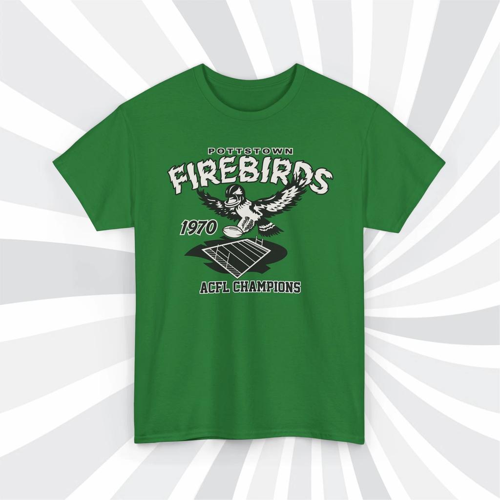 Pottstown Firebirds 1970 ACFL Champs Football T shirt - Philadelphia Eagles