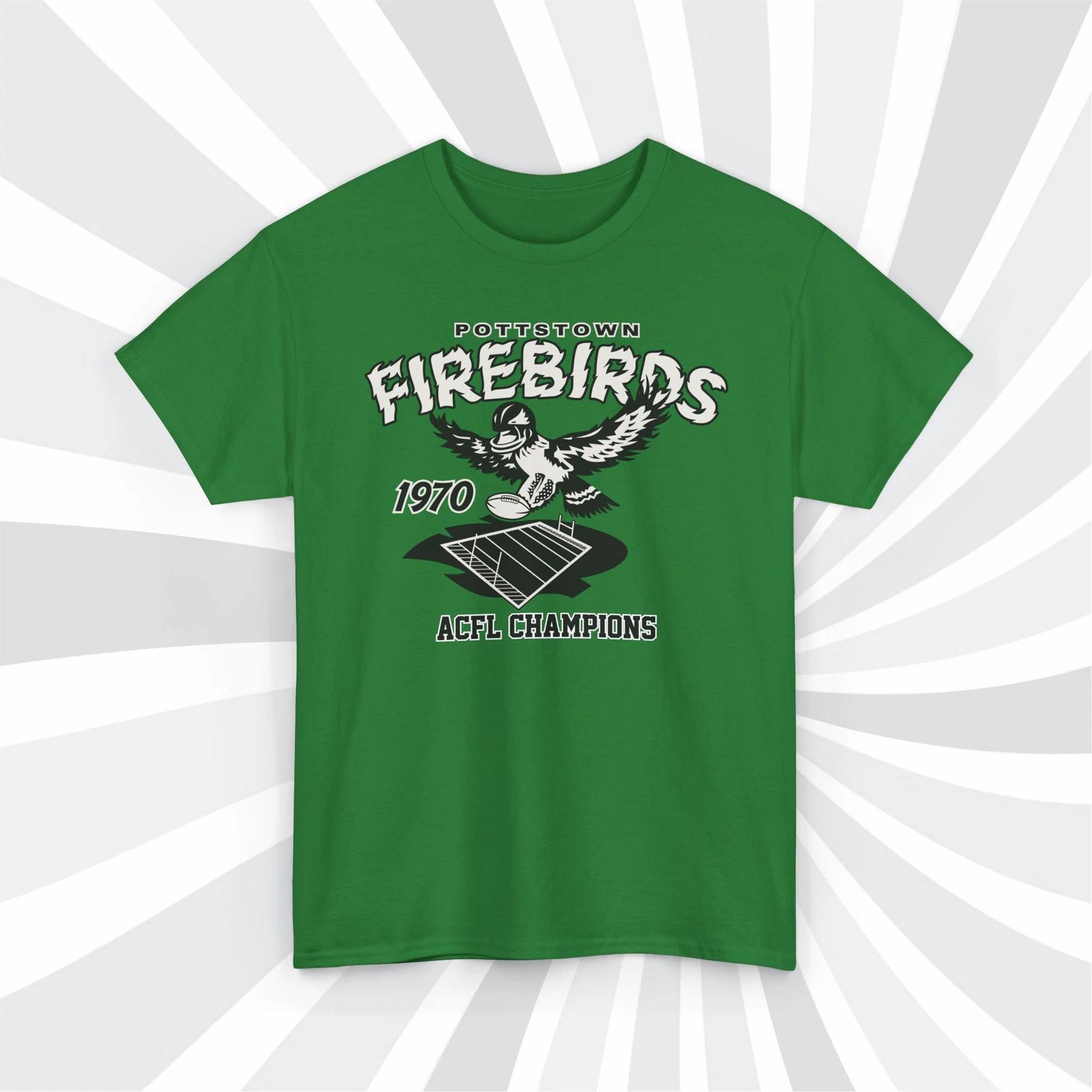 Pottstown Firebirds 1970 ACFL Champs Football T shirt - Philadelphia Eagles 3XL
