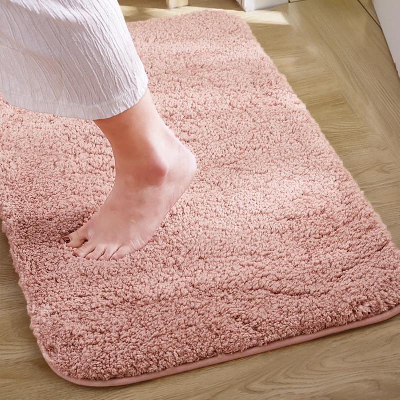 Non-slip Bathroom Door Mats: Quick-Drying, Absorbent Floor and Toilet Carpets