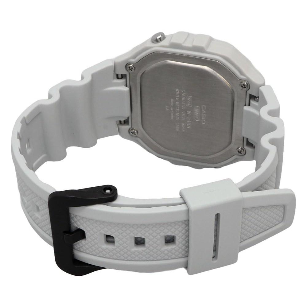 Casio Standard Digital Wristwatch W-218H-8BV Men and Women Ice Gray Inverted LCD