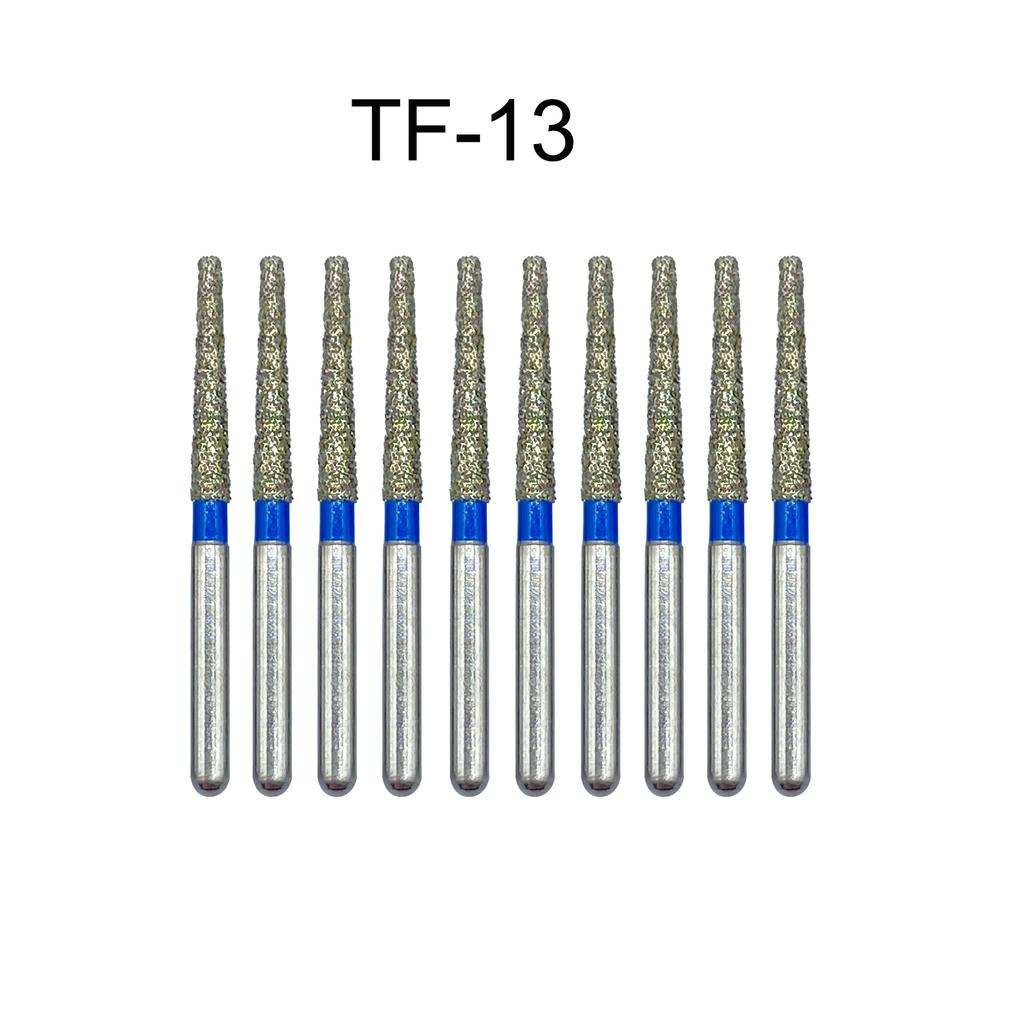 Nun Ck 10 Stück/Packung Dental Diamantbohrer für Hochgeschwindigkeits-Handstück Zahnarztbohrer FG-Serie Durchmesser 1,6 mm