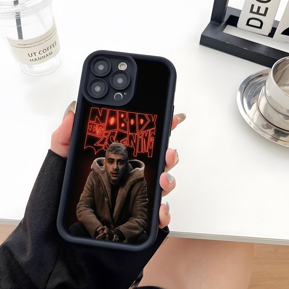 Singer Zayn MalikS Phone Case Soft Silicone For IPhone 17 16 15 14 13 12 Mini 11 Pro Max Plus Camera Lens Protection Cover