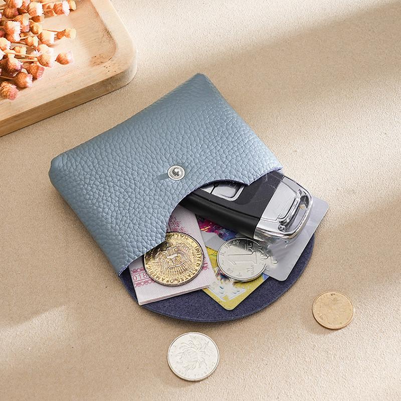 Portafoglio Donna Modulare Con Tracolla - Mini Pochette Portamonete E Portacarte Slim - Borsellino Tascabile Con Organizer - Ideale Per Shopping E Viaggi