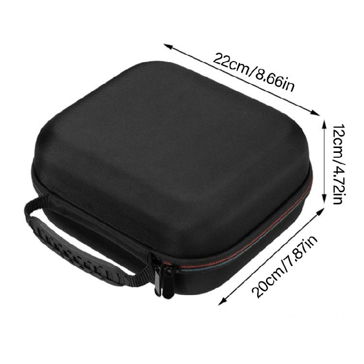 Kopfhörer-Trageetui mit anpassbarem Innenraum, elastischem Band für HD490PRO Headsets, Aufbewahrungstaschen, Hartschale
