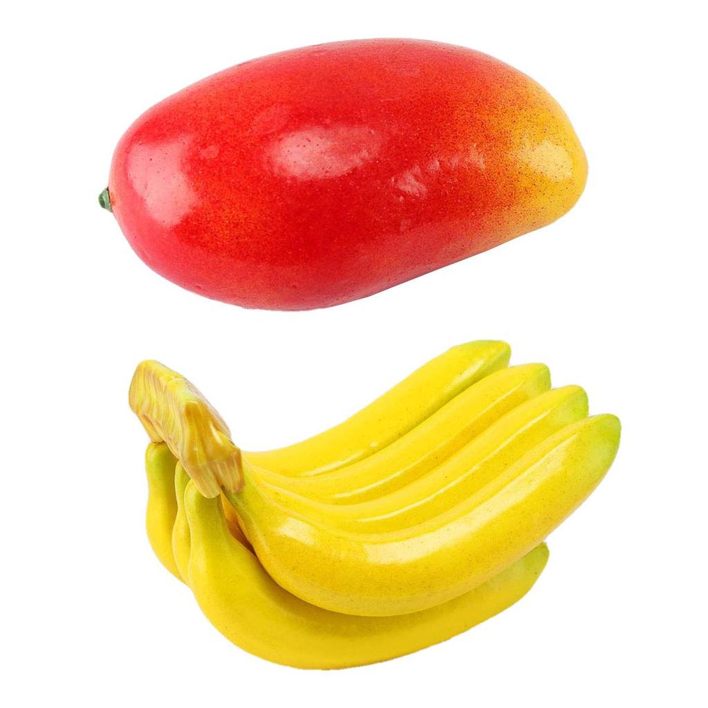 iikuru Food Sample Realistic Fake Fruit Display Food Sample Set [Luxurious 15-Piece Set] Fruits, Fruits, (y355)