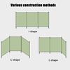 Outdoor Folding Windscreen Oxford Cloth Camping Picnic Beach  Screen Panel Partition Wall Divider