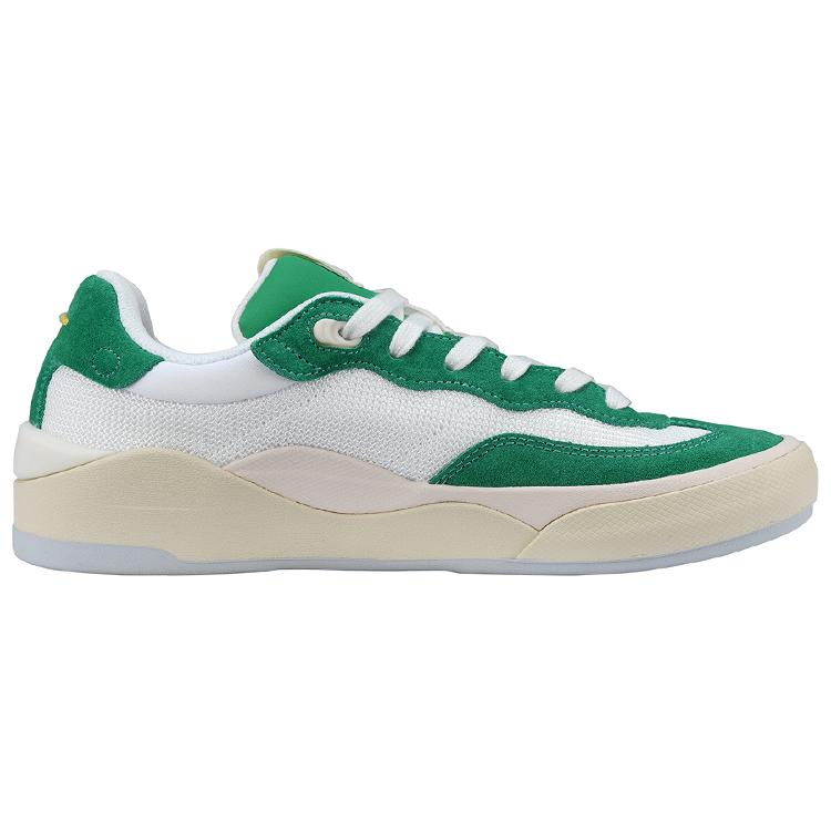 Li Ning Skategeneral Low top Skateboard Shoes Women's White Green AEPSA50-4