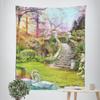 Beautiful Swan Decorative Tapestry Home Wall Decor Office Living Room Tapestry