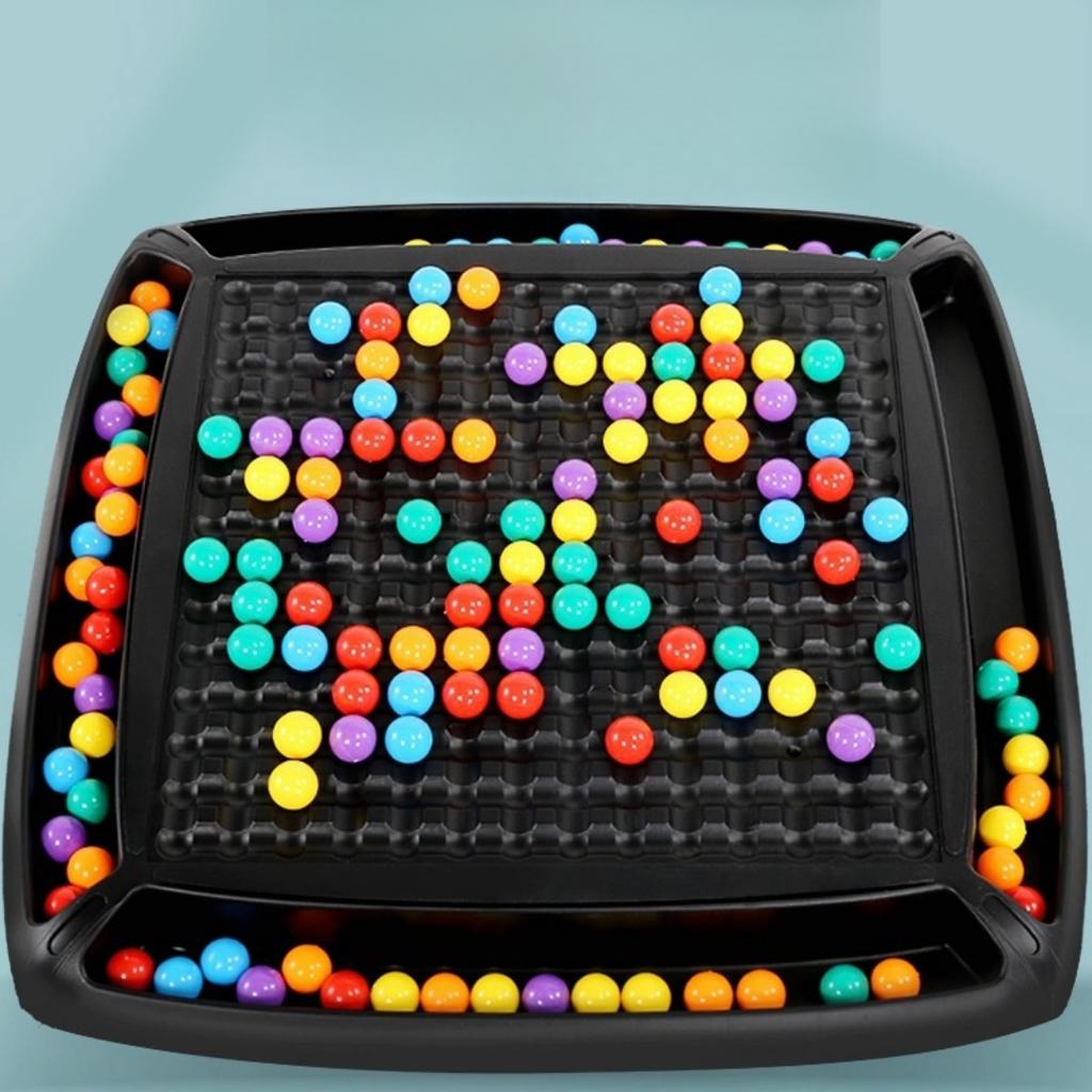 Rainbow Ball Elimination Board Game Kids Educational Toys Parent-Child Interactive Tabletop Puzzle Family Fun Brain Party Games
