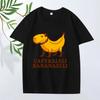 Italian Brainrot Banana Capybara Meme T Shirts Men Women Oversized 100% Cotton Streetwear Short Sleeve Summer Print Unisex Tops