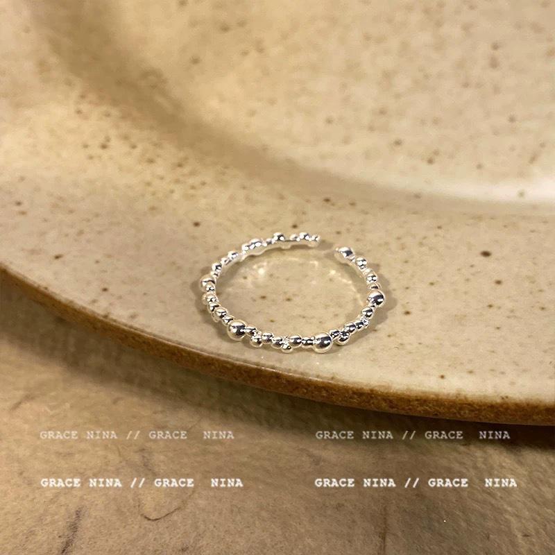 Verstellbares Ring-Set im koreanischen Stil für Damen - Enthält offene Zeigefinger- und Kettenringe