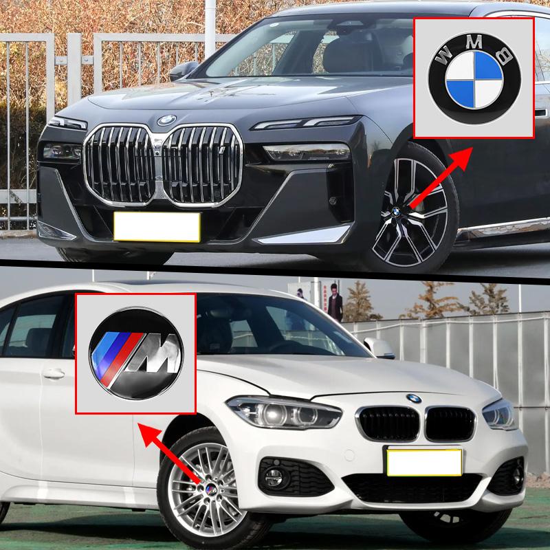 4Pcs 56mm 68mm Car Cover Wheel Hub Center Caps Badge For BMW E90 E91 E92 E93 F30 F10 F11 F04 E84 E83 F25 E70 F16 M3 M5 M6 Emblem