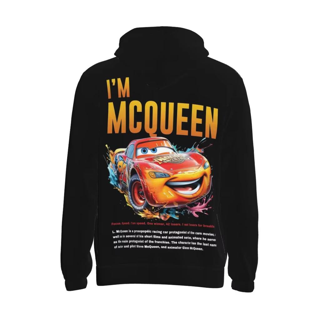 25 Mens Lightning Mcqueen And Sally 3D Print Hoodie Hooded Collar Drawstring Hoodies Pullover Sweatshirts Long Sleeve Sweatshirt