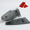 A16P-Creative Wind Power LED Light Atmosphere Light Shark Fin Antenna Warning Flash Lamp Car-Styling Exterior Accessories