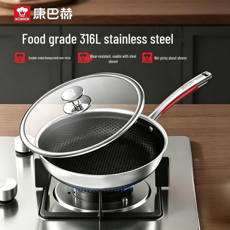 KOBACH 26cm Non-stick Honeycomb Frying Pan