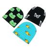 Shein autumn and winter cute warm knitted hat ear protector butterfly little yellow duck frog pullover hat wool hat female