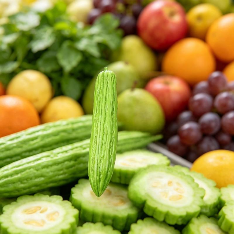 Pu Artificial Vegetables Momordica Charantia Banana Simulation Vegetables Ornament Corn Photography Props Display Ornament