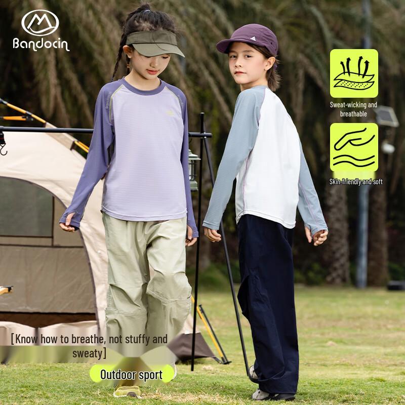 Girls  Sports Long Sleeve Base Layer T-Shirt 120