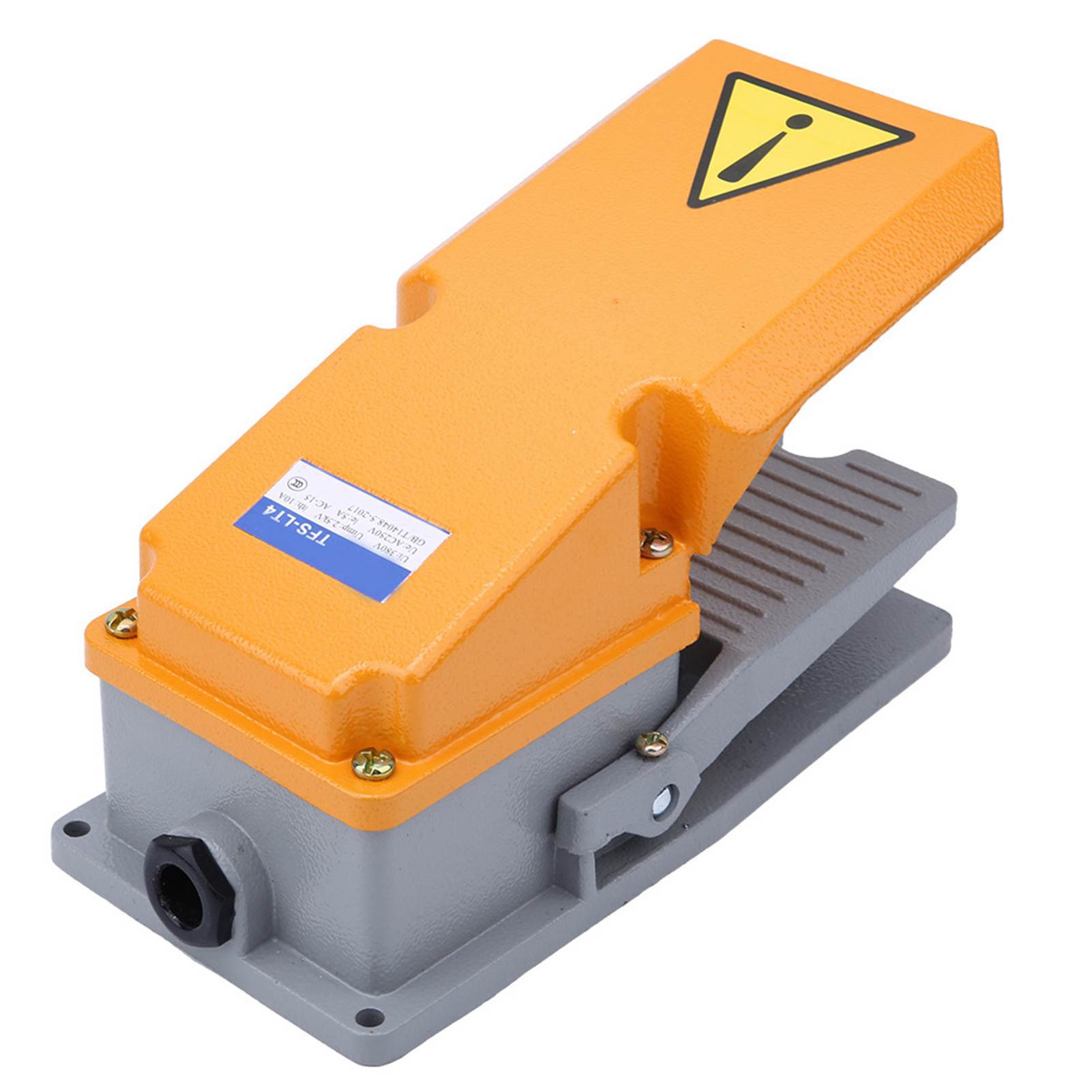 

Foot Control Pedal Switch LT4 Aluminum Shell Jog Pedal Power Controller for Machine Tool Equipment