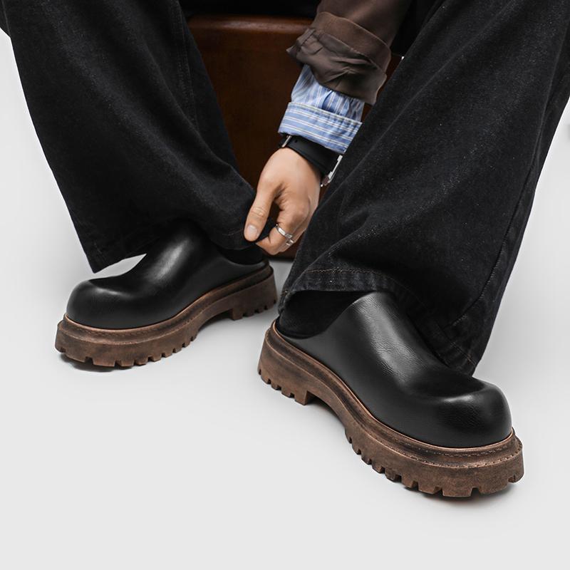 TUINANLE Mens Half Slippers Summer Sandals Soft Sole Breathable Comfortable Walking Shoes Platform Casual Shoes