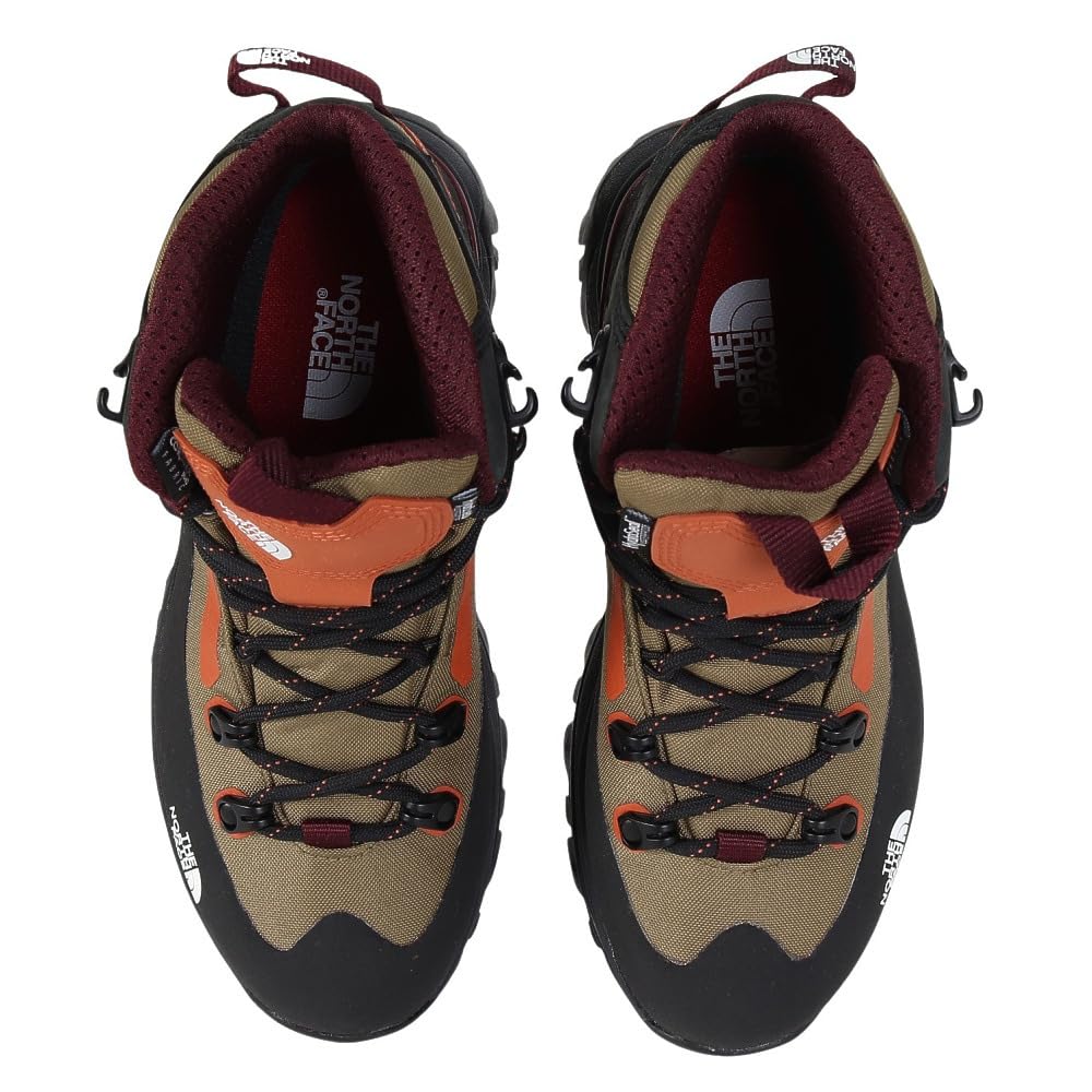 The North Face W Creston Hike Mid Fear Size 5 WP, Green/TNF Black,