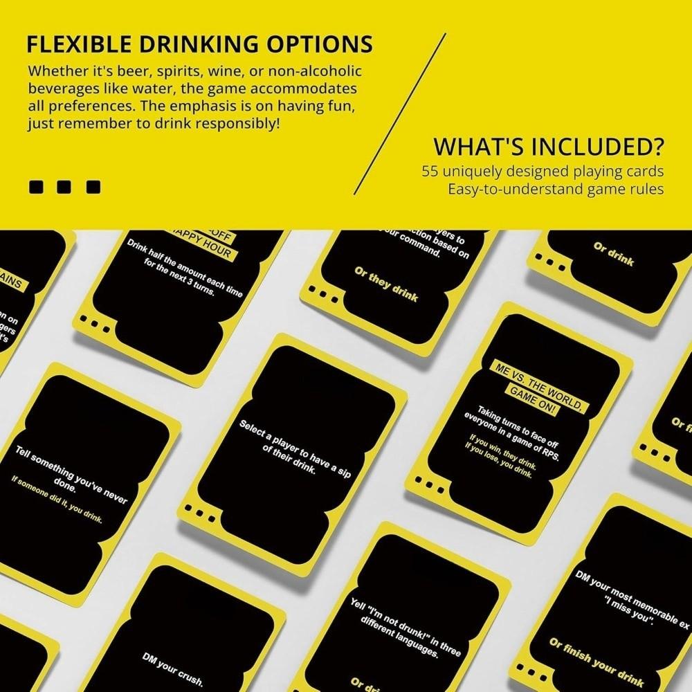 Παιχνίδια Ποτού Παιχνίδια με Κάρτες ΔΕΝ ΕΙΜΑΙ ΜΕΘΥΣΜΕΝΟΣ Επιτραπέζια Παιχνίδια Διαδραστικές Χάρτινες Κάρτες Πάρτι Κοριτσιών