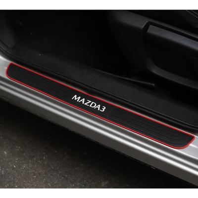 LEXLEYS Mazda 3 Sedan/Fastback BP Series Side Step Guard, Scuff Plate, Car Door Mall,