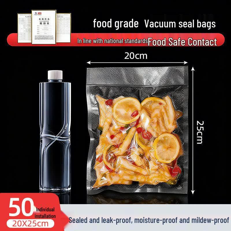 Mesh Texture Food Grade Vacuum Sealer Bags