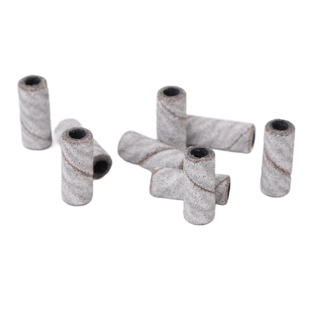 100pcs Sanding Bands for Nail Drill Machine Professional Multi Functions Manicure Pedicures Sanding Bands