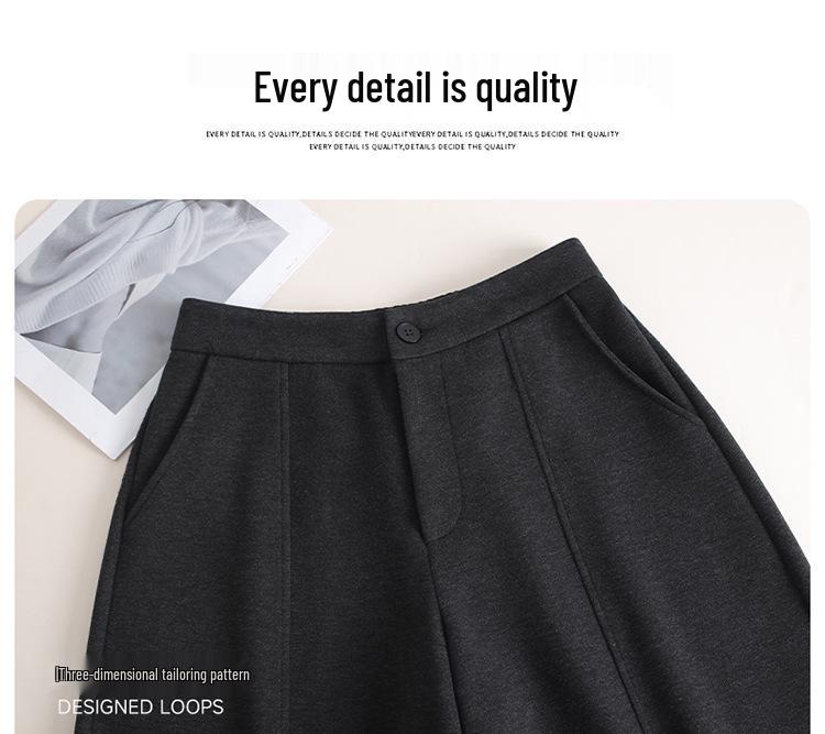 Winter Casual Warm Slimming Pumpkin Harem Pants – Korean Style Wide Leg