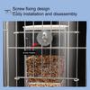 Durable Automatic Solid Bird Food Container Parrot Budgie Small Birds Feeder Pet Supplies