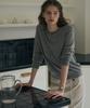 Deuloupisumeon Softy Cashmere Wool Blended Round Neck Knit [Cream]