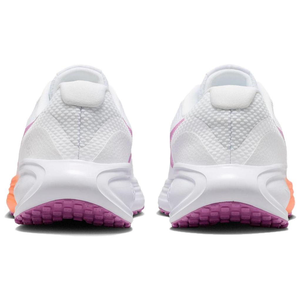 Nike REVOLUTION 8 Priedušné sieťované bežecké topánky Dámske Biela HJ8485-108