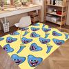 Tappeto con Stampa Huggy Wuggy, Tappeto da Pavimento Lavabile, Per Ingresso, Stanza del Dormitorio, Lavanderia, Ufficio, Studio, Decorazione per la Casa, Regalo di Compleanno, Natale